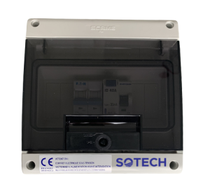 Coffret electrique triphasé pompe à chaleur inverter