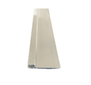 Rail d'accrochage aluminium horizontal droit 48 mm - Barre de 2 m